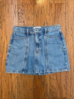 Abercrombie & Fitch Blue Denim Mini Skirt, Sz 4